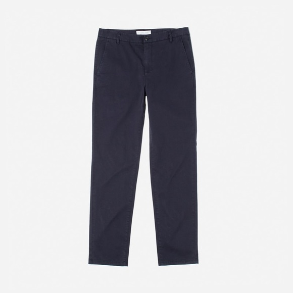 Everlane Navy The Midweight Slim Chino. Sz 31x30 - Picture 4 of 9